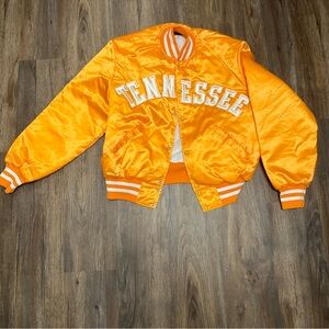 Tennessee Volunteers Vintage Satin Bomber Varsity Jacket XL